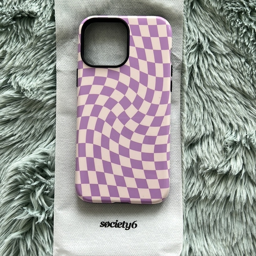 iPhone 13 ProMax Society6 Phone Case 💜🤷🏻‍♀️🦄